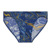 Funky Styles Comfort Micro Briefs | Navy Print 403044-P0RA